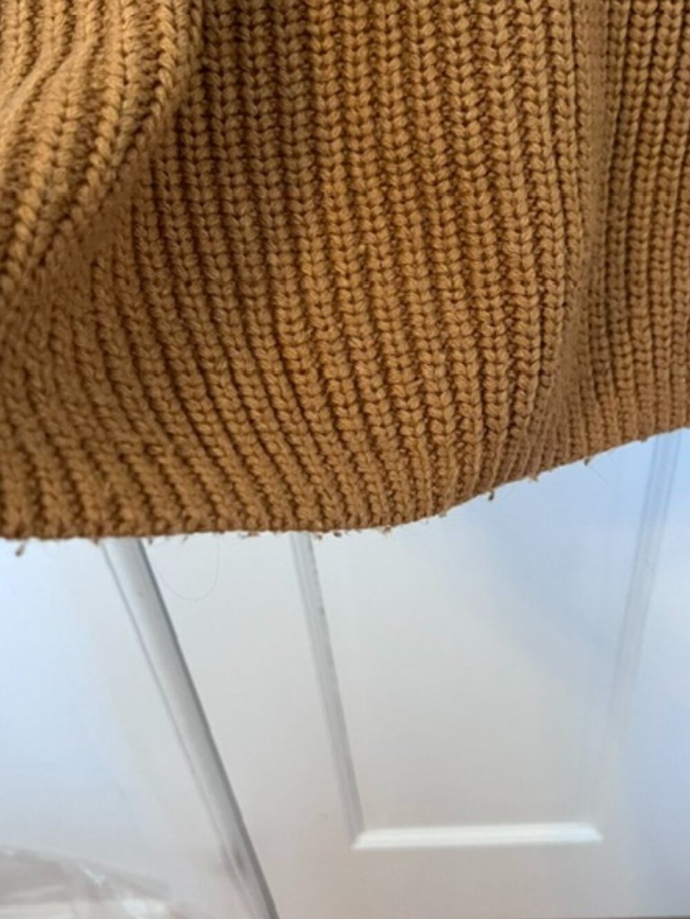 Weekday Ribbed Oversized Sweater, Size Small - Picture 6 of 6